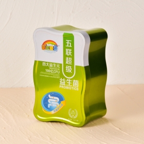 波浪異性馬口鐵盒